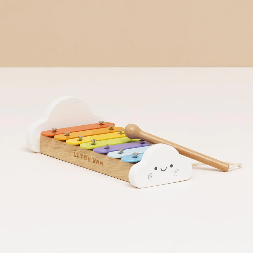 Le Toy Van - Wooden Rainbow Xylophone - 2pcs