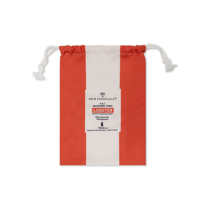 Swim Essentials - Shaped Beach Towel - Lobster