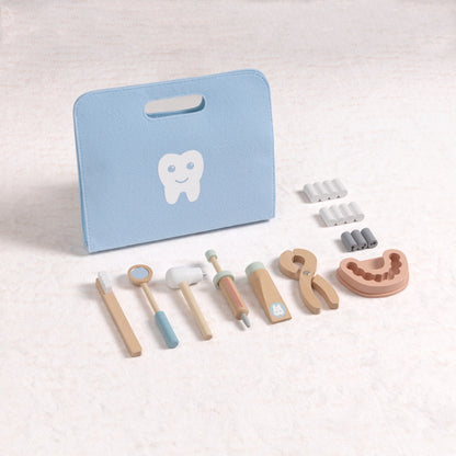 TookyToy - Pretend Play Little Dentist Play Set with Carry Case