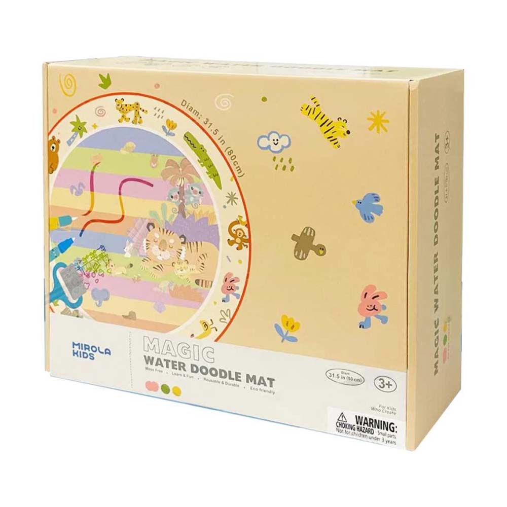 Jar Meló - Magic Water Doodle Mat - Reusable Mess-Free Painting Activity for Toddlers