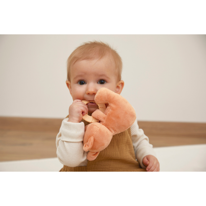 Kaloo - Squirrel Plush Teething Ring