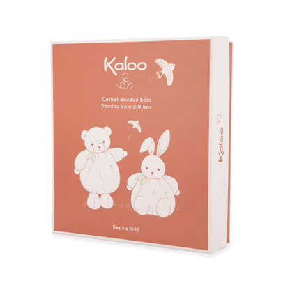 Kaloo - Cream Bear Comforter & Bola Gift Set