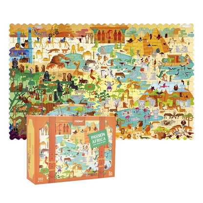 Mideer - Travel Around the World Puzzle - Passion Africa - 180pcs