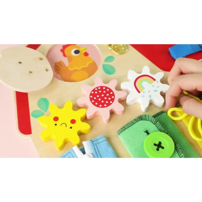 TookyToy - Wooden Busy Board