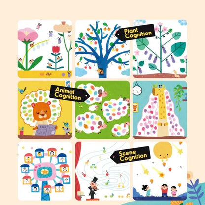 Jar Meló - Finger Painting Art Set - A Lively Forest