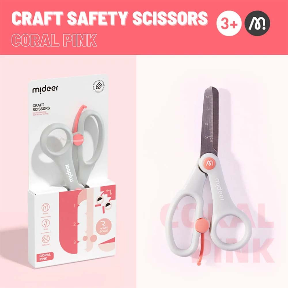 Mideer - Craft Scissors Pink