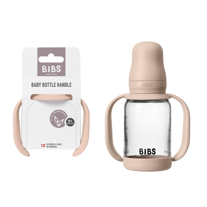 BIBS Baby Bottle Handle – Ergonomic, Non-Slip Grip for Self-Feeding - Motherhood