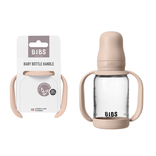 BIBS Baby Bottle Handle – Ergonomic, Non-Slip Grip for Self-Feeding - Motherhood
