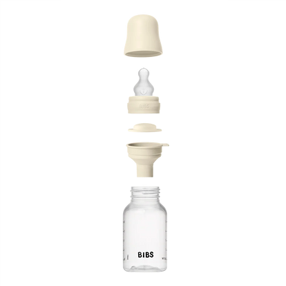 BIBS Baby Bottle Round Silicone 150 ml Slow Flow - Motherhood