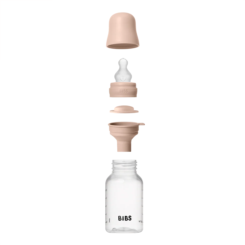 BIBS Baby Bottle Round Silicone 150 ml Slow Flow