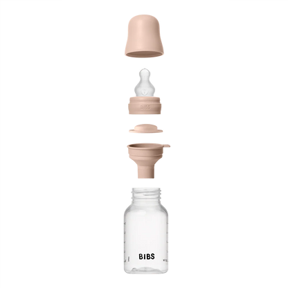 BIBS Baby Bottle Round Silicone 150 ml Slow Flow - Motherhood