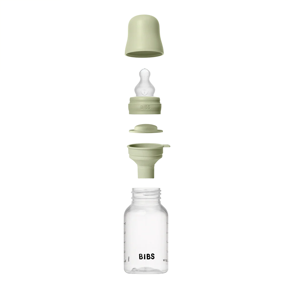 BIBS Baby Bottle Round Silicone 150 ml Slow Flow