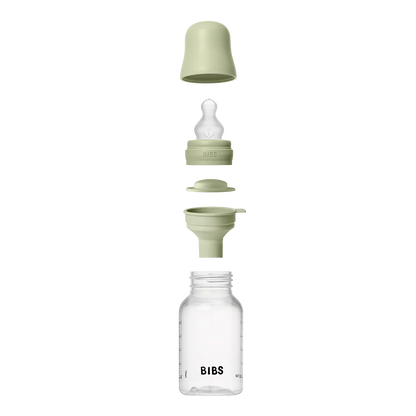 BIBS Baby Bottle Round Silicone 150 ml Slow Flow - Motherhood