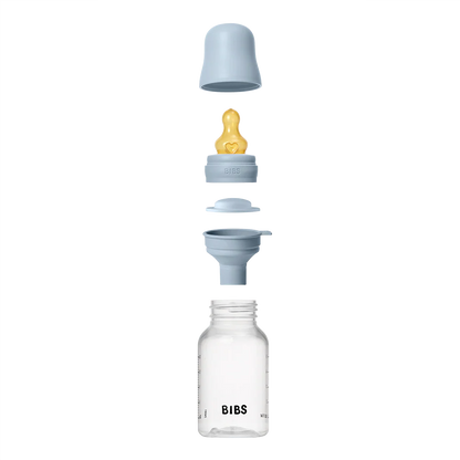 BIBS Baby Bottle Round Latex 150 ml Slow Flow - Motherhood
