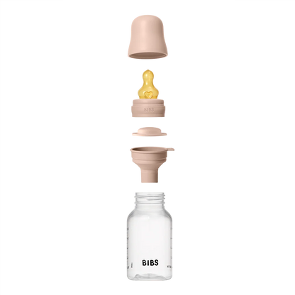 BIBS Baby Bottle Round Latex 150 ml Slow Flow - Motherhood