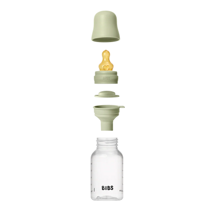 BIBS Baby Bottle Round Latex 150 ml Slow Flow - Motherhood