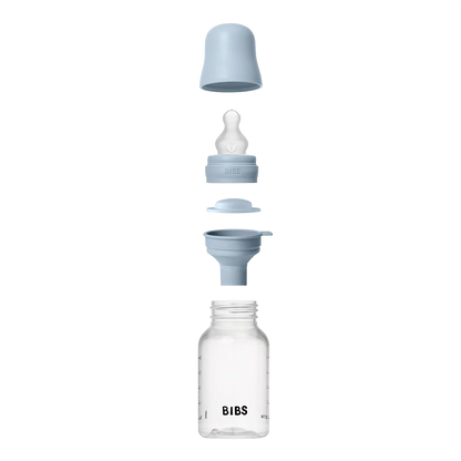 BIBS Baby Bottle Round Silicone 150 ml Slow Flow - Motherhood