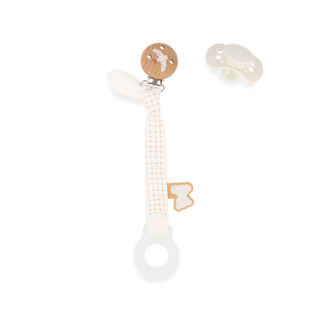 Kaloo - Pacifier Clip - Cream