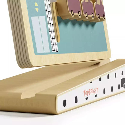 TopBright - Montessori Parking Challenge: Sliding Puzzle Board Game for Kids