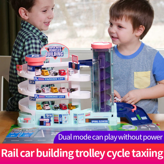 Cogo - Pretend Play Parking Garage with Cars, Lights and Sounds