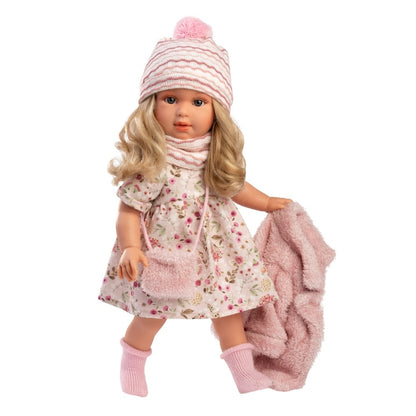 Llorens - Baby Girl Doll with Pink Outfit & Accessories: Lucia - 40cm