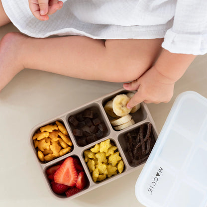 Maccie cube + cruz snackle box + freezer tray