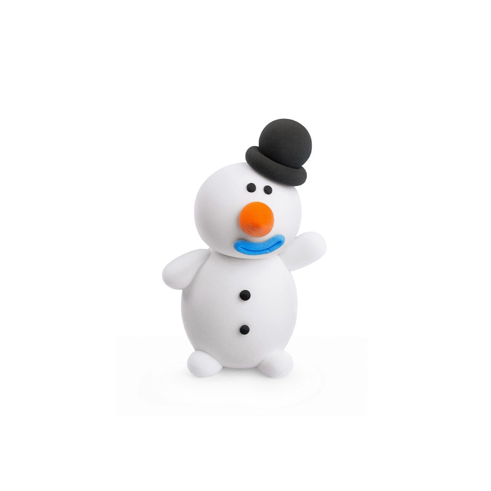 Hey Clay - Modelling Air-Dry Clay with Fun Interactive App - Winter Holidays, 15 cans-**