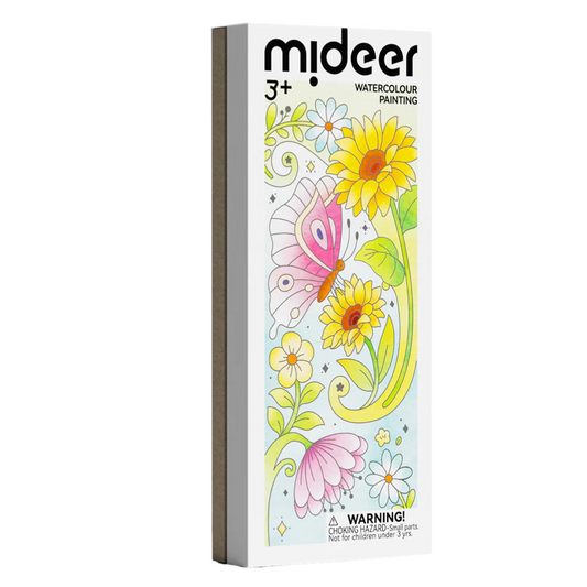 Mideer - Watercolour Painting Set - Travel Size - The Flower And The Butterfly