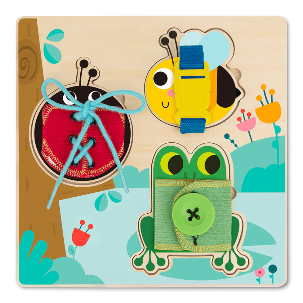 TookyToy - Basic Skills Busy Board - Motherhood