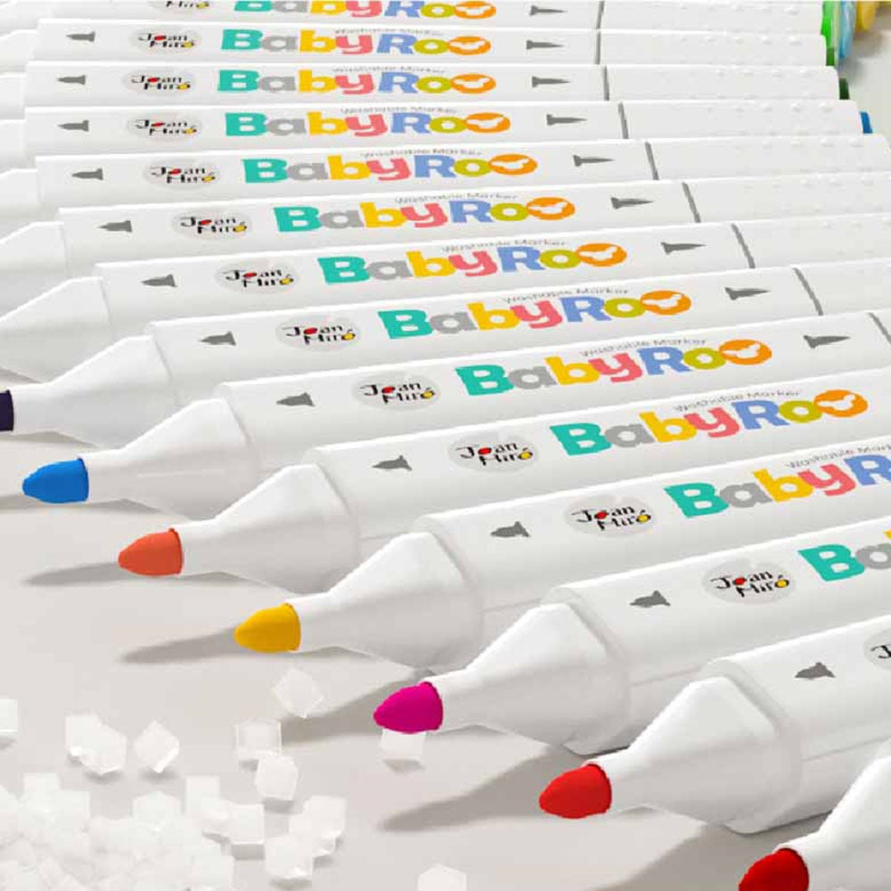 Jar Meló - Dual-Tip Washable Art Markers - 24 Colours