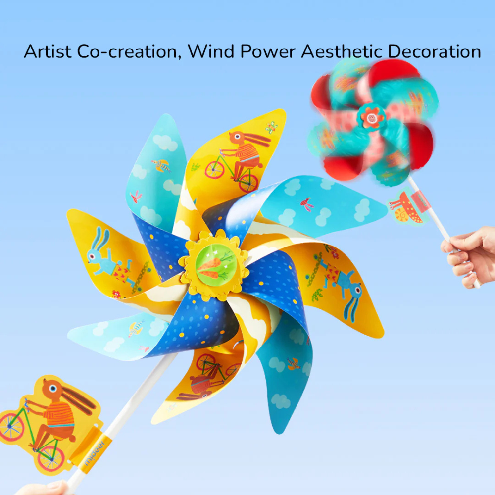 Mideer - Origami Paper Craft Kit: Windmill Kingdom