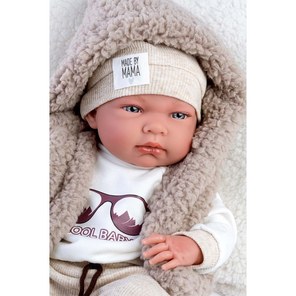 Llorens - Newborn Baby Boy With Cushion, Clothing And Accessories: Nico- 40 cm