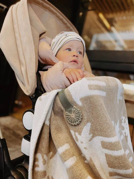 Stella Clip Newlands X Cape Town – Green with cream sunset - Motherhood