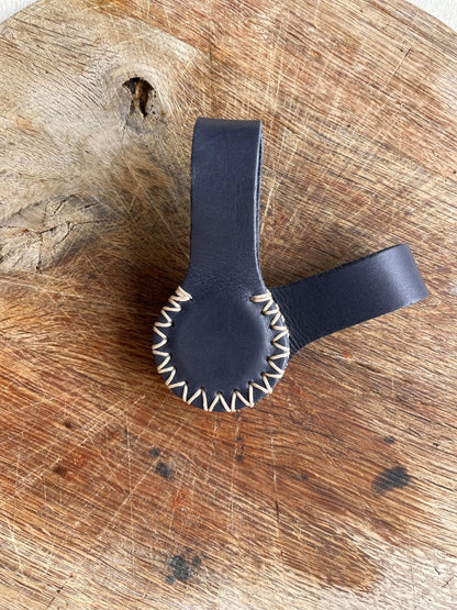 Stella Clip Paternoster - Navy with cream stitching - Motherhood