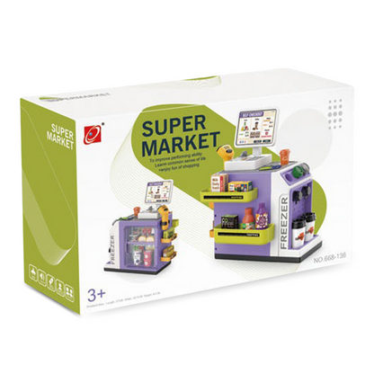 Cogo - Pretend & Play Grocery Store with Lights & Sound Effects - 46 Pieces - Motherhood