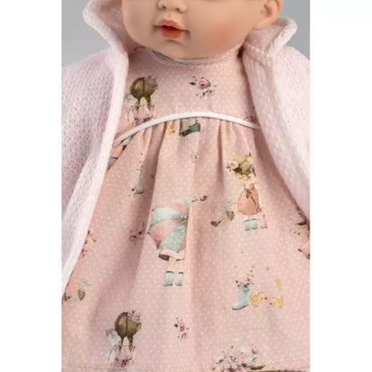 Llorens - Baby Girl Doll with Crying Mechanism, Clothing & Accessories: Aitana - 33cm