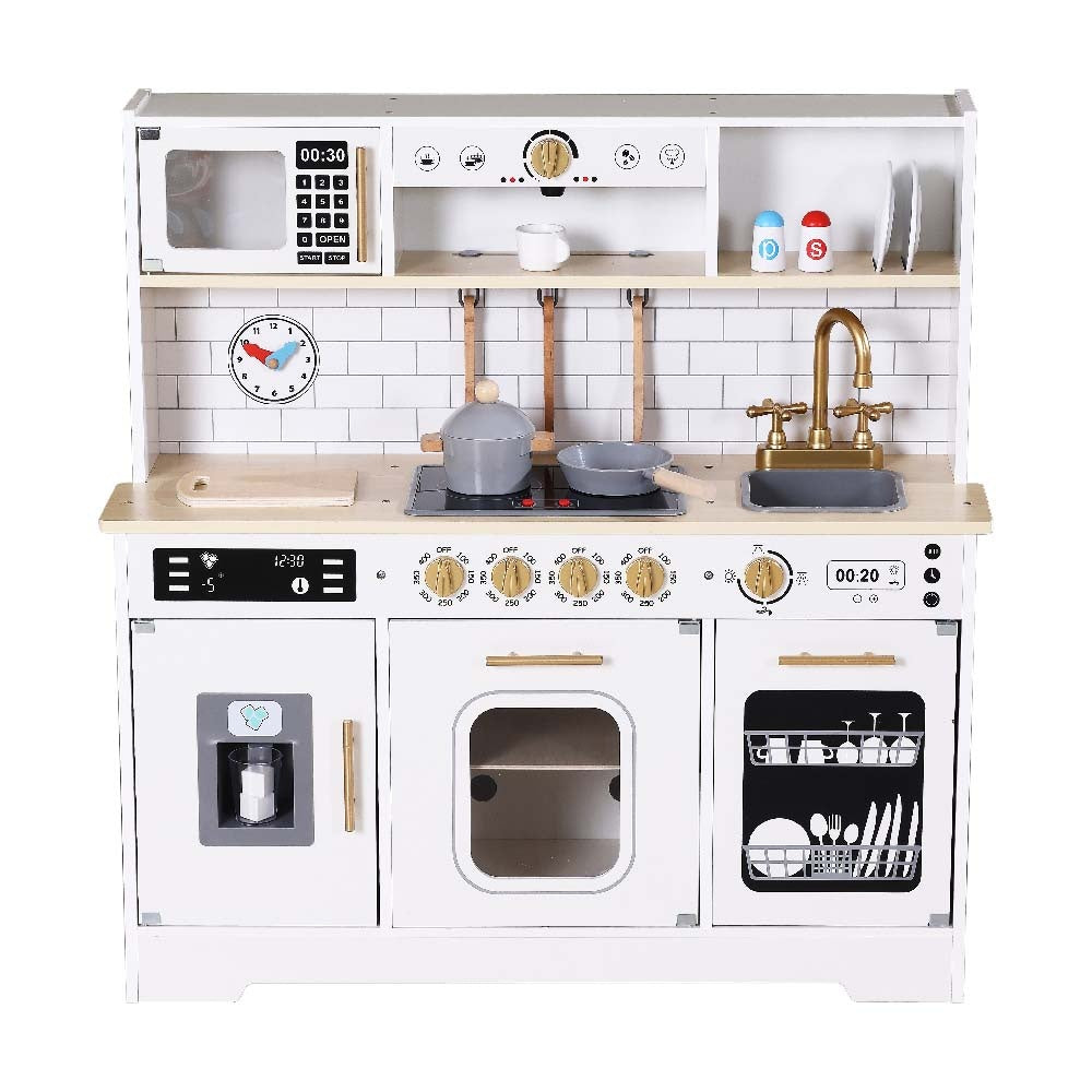 TookyToy - Pretend Play Wooden Kitchen Set