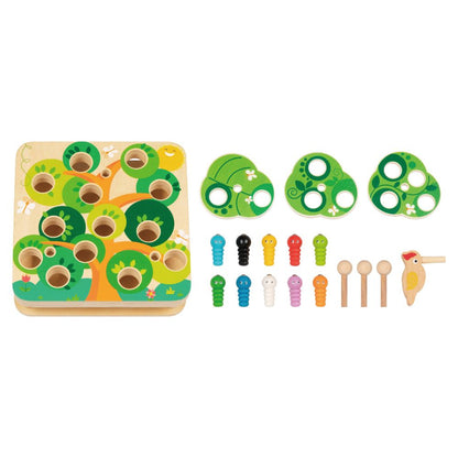 TookyToy - Magnetic Insect Game: Bug Catching Fine Motor Skills Toy