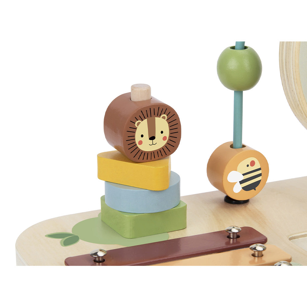 TookyToy - Wooden Forest Multi-Activity Table