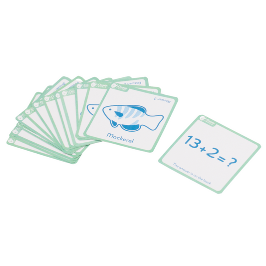 Classic World - Fishing Game - Travel-Size Set with Activity Cards - 34pcs