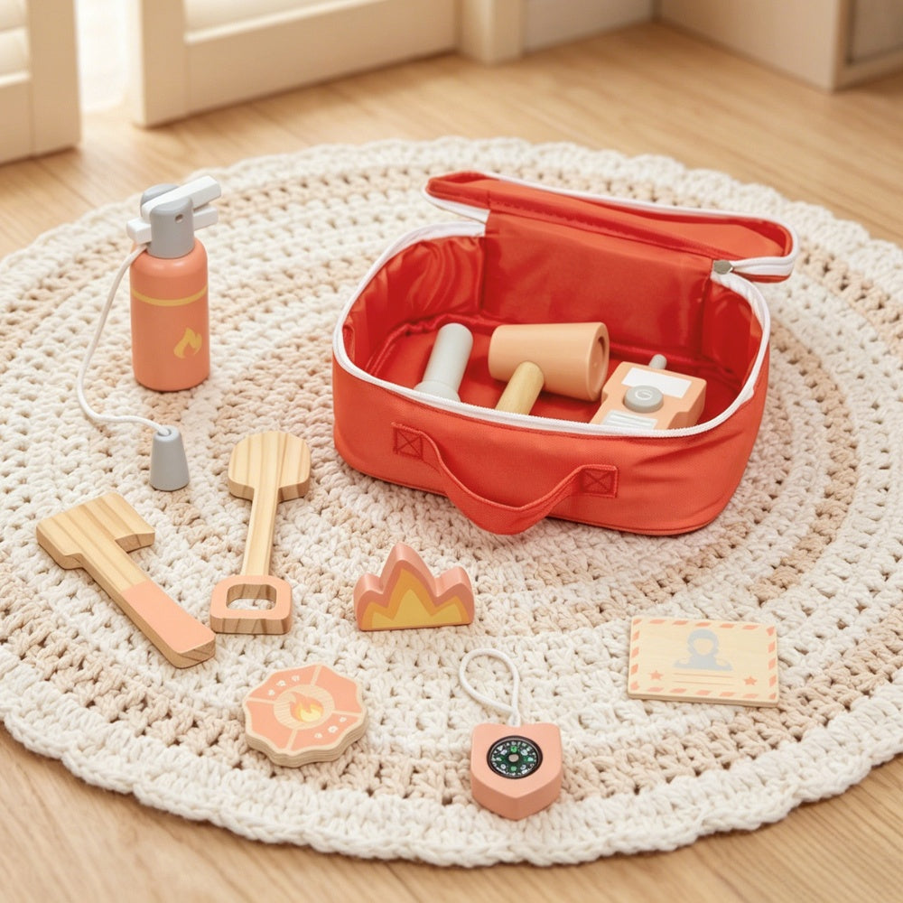 TookyToy - Pretend Play Little Firefighter Play Set
