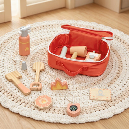 TookyToy - Pretend Play Little Firefighter Play Set