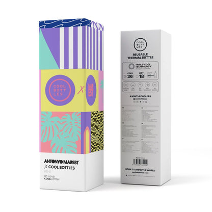 Cool Bottles - Triple-Insulated Water Bottle - René 500ml