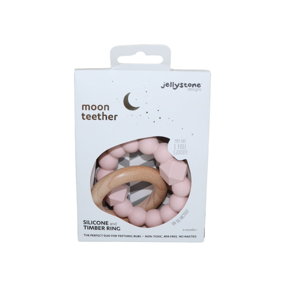 Jellystone Designs - Moon Silicone Teether