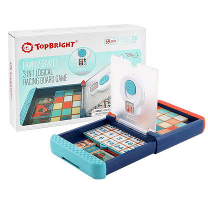 TopBright - Logic Puzzle Game - Sliding Block Brain Teaser for Kids Ages 5+