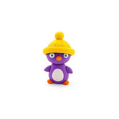 Hey Clay - Modelling Air-Dry Clay with Fun Interactive App - Winter Holidays, 15 cans-**