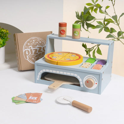 TookyToy - Pretend Play Pizza Oven Toy Set