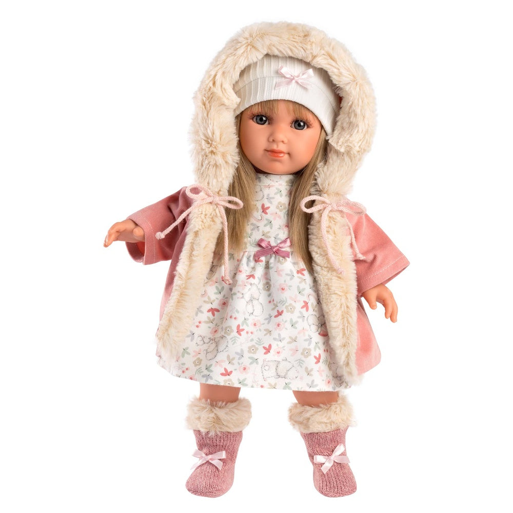 Llorens - Baby Girl Doll with Clothing & Accessories: Elena - 35cm