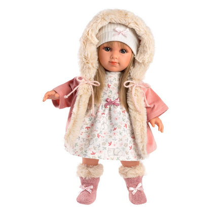 Llorens - Baby Girl Doll with Clothing & Accessories: Elena - 35cm