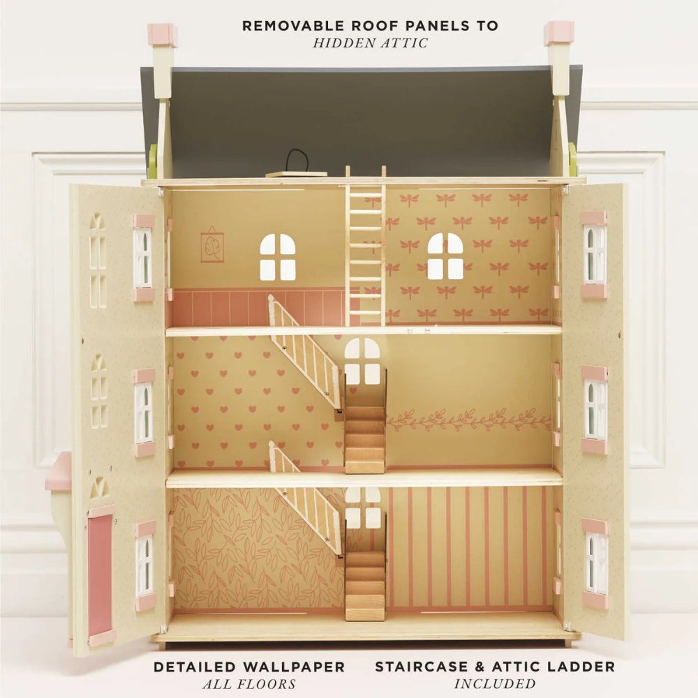 Le Toy Van - Cherry Tree Hall Wooden Dolls House